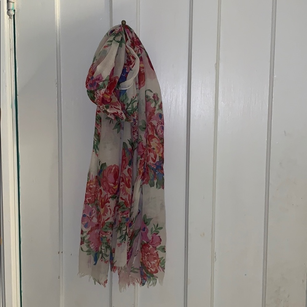 floral scarf